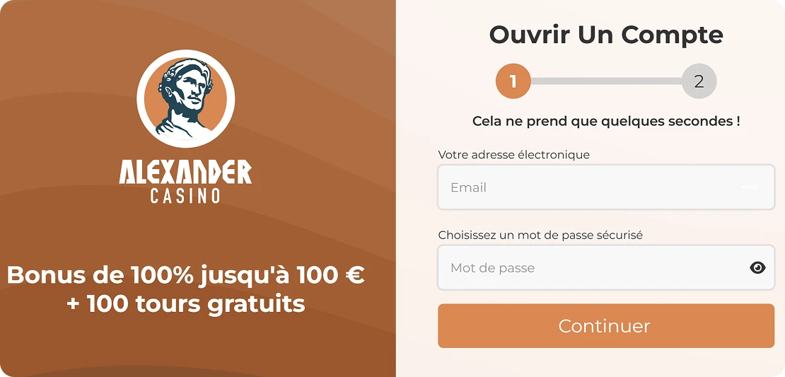 Alexander casino connexion